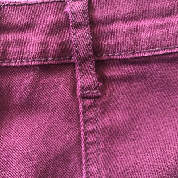 Forever 21 Maroon Jean Skirt - Picture 6 of 6